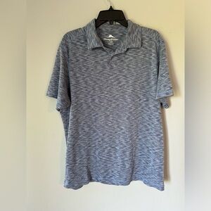 Tommy Bahama Blue Wave Large Men’s Pullover Top Polo Shirt Vacation